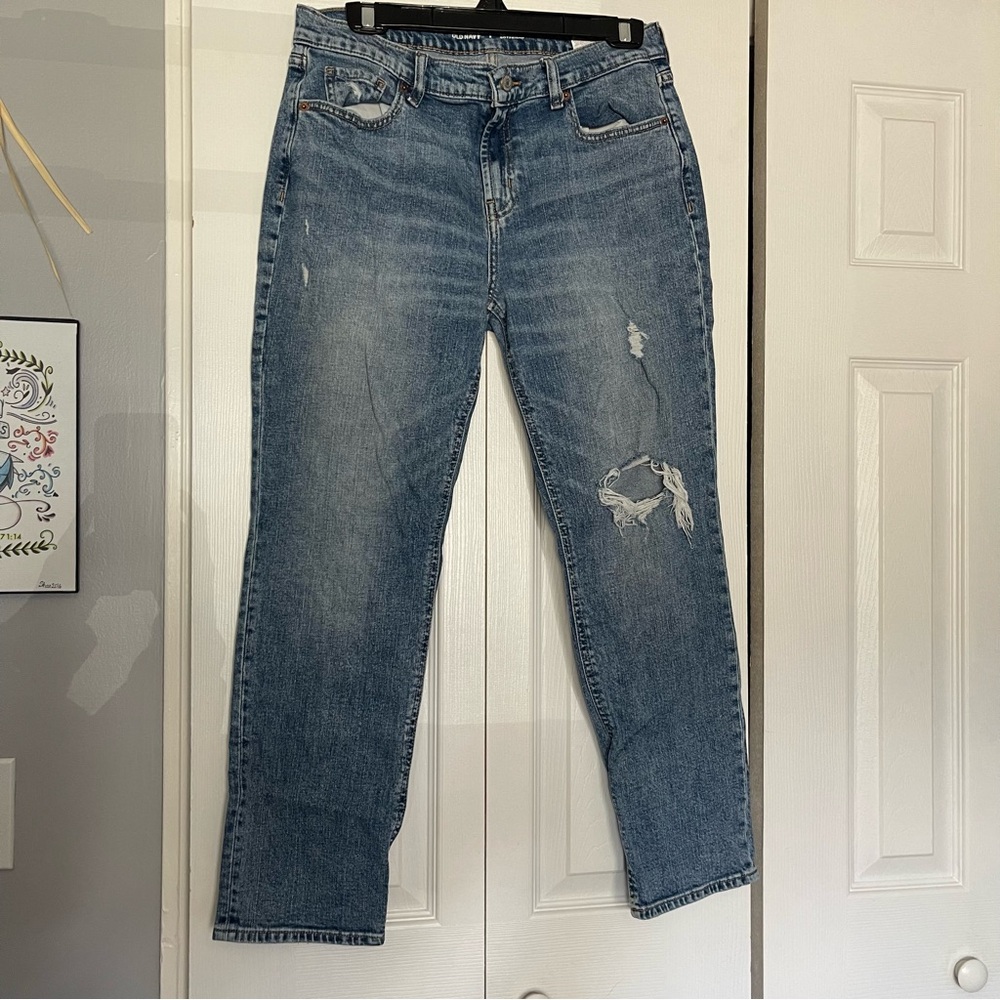 GUC Old navy size 8 women’s boyfriend jeans